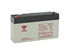 Yuasa 6V Faston 4.8mm Sealed Lead Acid Battery, 1.2Ah