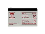 Yuasa 12V Faston 4.8mm Sealed Lead Acid Battery, 7Ah