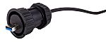 AXINDUS Straight, Panel Mount, Socket- Single Port Type USB 3 Type A Type A IP68 USB Connector