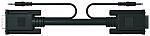 S2Ceb-Groupe Cae Male 3.5 mm Plug to Male 3.5mm Stereo Jack, VGA  Cable, 20mm Black