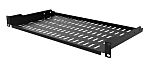 CAE Multimedia Connect 49PM1U Series Black Shelf, 1U, 15kg Load, 482mm x 250mm