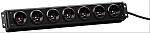 CAE Multimedia Connect Schuko 7 Gang Power Distribution Unit, 2m Cable, 16A, 250 V ac