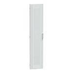 Schneider Electric LV Series Lockable Glass, Sheet Steel RAL 9003 Opaque, 1925mm H, 400mm W, 30mm D for Use with