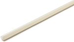 RS PRO Beyaz PA Çubuk (Poliamid), 1m x 6mm Çaplı