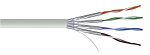RS PRO, 100m Cat6a, Grey, U/FTP Shielded, Unterminated PVC Sheath