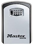 Schránka na klíče, Zinek, Černá, šedá, hloubka: 51 mm, výška: 146 mm Master Lock