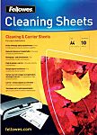 Fellowes A4 Laminator Cleaning Sheets, 10 Pack Quantity