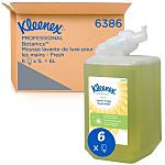 Mousse lavante pour les mains KLEENEX Fresh Recharge 6 x 1 000 ml