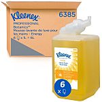 Mousse lavante pour les mains KLEENEX Energy Cassette 6 x 1 000 ml