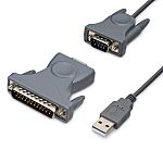 StarTech.com RS232 USB A Male to DB25 Male Interface Converter