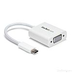 StarTech.com USB C to VGA Adapter, USB 3.1, 1 Supported Display(s) - 1920 x 1200