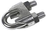 RS PRO Stainless Steel 10mm Diameter Wire Rope Clamp