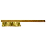 Bahco Wood 28mm Brass Wire Brush, For Cleaning Metallic Surfaces