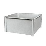 Schneider Electric PanelSeT Series Grey Fibreglass Reinforced Polyester Enclosure, IP65, IK09, 270 x 270 x 135mm
