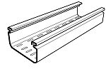 Cablofil International Perforated Cable Tray, PVC 3m x 150 mm x 50mm