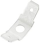 RS PRO Uninsulated Male Spade Connector, PCB Tab, 6.35 x 0.8mm Tab Size