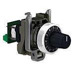 Schneider Electric XB4 10kΩ Rotary Potentiometer 1-Gang Panel Mount, XB4BD912R10K