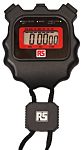 RS PRO Black Digital Pocket Stopwatch 24 h 40 min 1 s, With RS Calibration