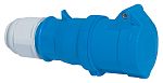 Bals IP44 Blue Cable Mount 2P + E Industrial Power Socket, Rated At 16A, 230 V