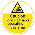 RS PRO General Hazard Hazard & Warning Label (English)