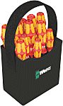Wera 2go Phillips; Pozidriv; Slotted; Torx Insulated Screwdriver Set, 11-Piece