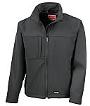 RS PRO Black, Waterproof Softshell Jacket, L