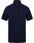 RS PRO Navy Cotton, Polyester Polo Shirt, UK- XXL, EUR- XXL