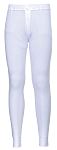 RS PRO White Cotton, Polyester Thermal Long Johns, S
