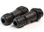 RS PRO Circular Connector, 2 Contacts, Cable Mount, Miniature Connector, Plug and Socket, Male and Female Contacts, IP68