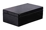 RS PRO Black Glass Fibre Reinforced Polyester Junction Box, IP66, ATEX, IECEx, 160 x 75 x 55mm