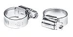 RS PRO Mild Steel Hex Screw Worm Drive, 22mm Band Width, 16 → 22mm ID