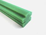 RS PRO Green GR1 profile 10B Chain Guide 2m x 20mm x 15mm