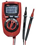 RS PRO RS-218 Handheld Digital Multimeter, True RMS, 200mA ac Max, 200mA dc Max, 600V ac Max - RS Calibrated