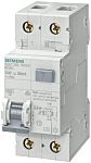 Siemens RCBO, 10A Current Rating, 2P Poles, 30mA Trip Sensitivity, Type B, Sentron Range