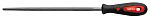 RS PRO 300mm, Second Cut, Round Engineers File With Soft-Grip Handle