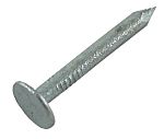 RS PRO Galvanised Nails; 30mm x 2.65mm; 500g Bag