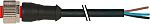 RS PRO Straight Female 5 way M12 to Unterminated Sensor Actuator Cable, 5m