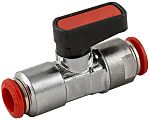 RS PRO Handle Pneumatic Relay Micro Valve, Push In 6 mm, 2.5mm, III B