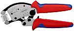 Knipex Twistor 16 Hand Ratcheting Crimp Tool for Wire Ferrules, 0.08 → 16mm² Wire