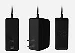 Fuente de alimentación con cable Micro USB tipo B de 1.5m, para EE. UU., de color Negro