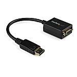 StarTech.com DisplayPort to VGA Adapter, 225mm Length - 1920 x 1200 Maximum Resolution