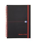 Cuaderno Black n Red 100080140, Negro/Rojo Encuadernación de Tapa Dura A5 70 Hojas