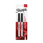 Sharpie 1985878 Siyah Marker Kalem, Ultra İnce Uçlu