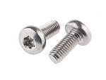 RS PRO Torx Pan A2 304 Stainless Steel Machine Screws ISO 14583, M2.5x16mm