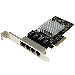 Startech 4 Port PCIe RJ45 Network Card, 10/100/1000Mbit/s