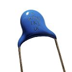 RS PRO Single Layer Ceramic Capacitor (SLCC) 1nF 2kV dc ±10% LR Dielectric, Through Hole +125°C Max Op. Temp.