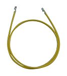 RS PRO Female DF11 to Female DF11 Crimped Wire, 300mm, 0.34mm², Yellow