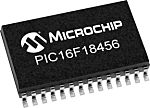 Microchip PIC16LF18456-I/SO, 8bit PIC Microcontroller, PIC16LF, 32MHz, 28 kB Flash, 28-Pin SOIC