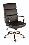 RS PRO Black, Red, White, Brown Faux Leather Executive Chair