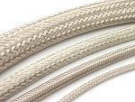 RS PRO Expandable Braided Tin Plated Copper Cable Sleeve, 7.5mm Diameter, 10m Length